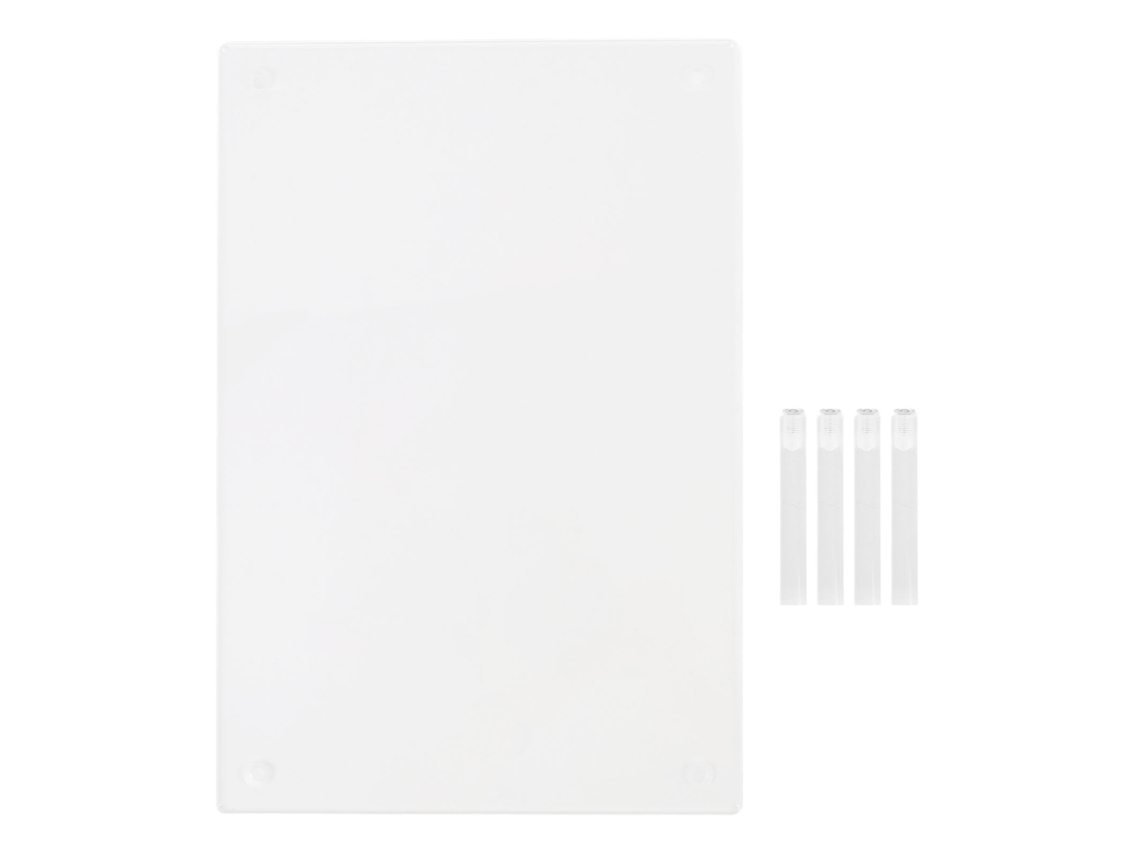 Soporte acrílico para portátil, altura de escritorio, 3,3 pulgadas, para TV y computadora