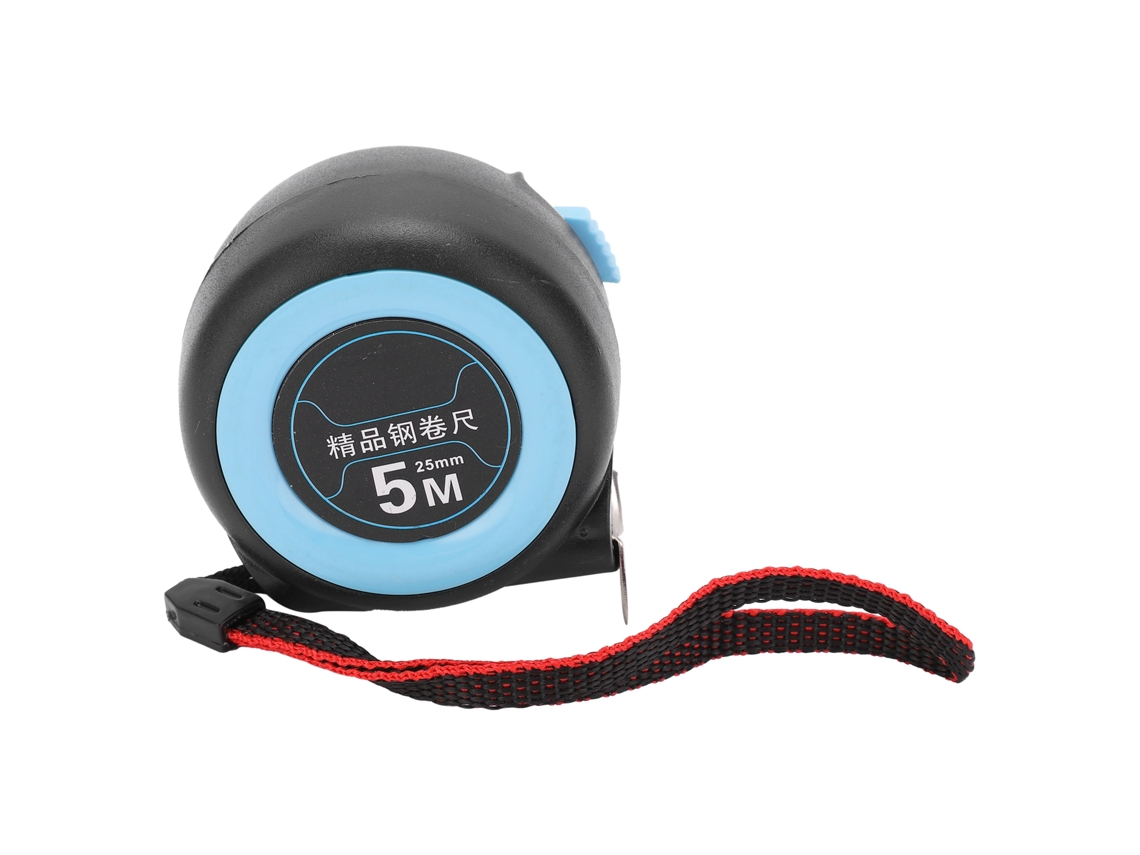 Cinta Métrica Retráctil Autoblocante De 5 M X 25 Mm Para Construcción Y Carpintería.