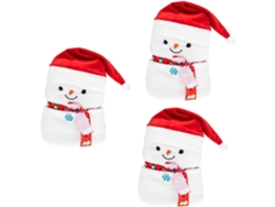 Juego De 3 Mantas Navideñas Para El Hogar, Ideales Para Niños Y Bebés - Franela