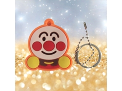 Llavero animado 3D Baok Drunk Macia Anpanman con capa protectora de doble cara para llaves y bolsos.
