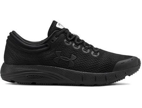 Zapatillas UNDER ARMOUR Malla Arejada Hombre (44.5 - Negro)