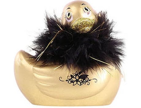 Estimulador BIG TEAZE TOYS I Rub My Duckie® 2.0 Negro & Gold Paris