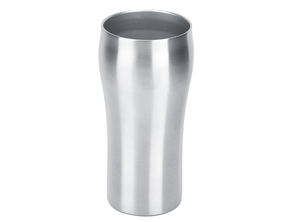 Vaso de agua de acero inoxidable con aislamiento térmico, antiescaldaduras, doble capa, 400 ml