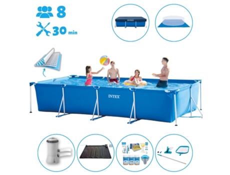Piscina Tubular INTEX 28273NP-CB97 (7127 L - 220x84cm)
