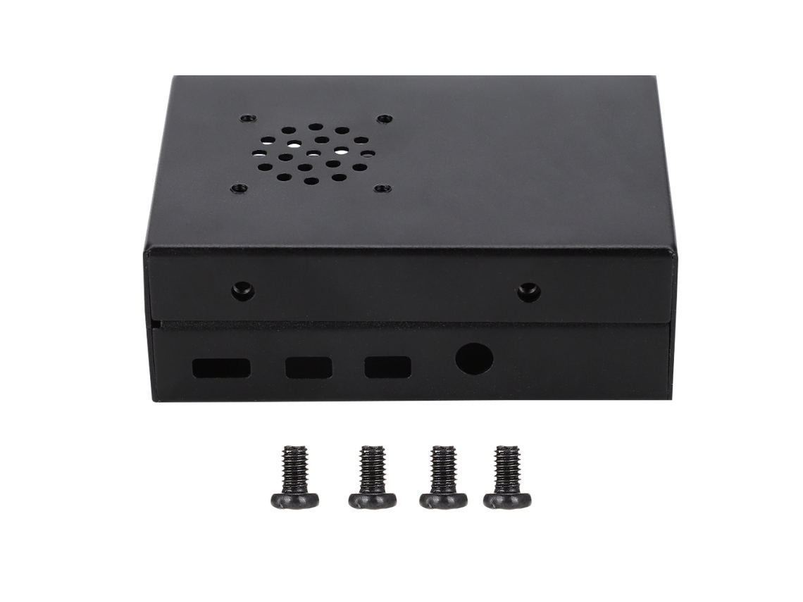 Capa Protetora (adequada Para Raspberry Pi 4b, Material De Liga De Alumínio)
