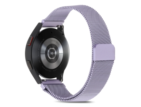Correa de reloj inteligente para Huawei Watch GT 3 Pro 43 mm Milan Steel Watch Band (púrpura claro)