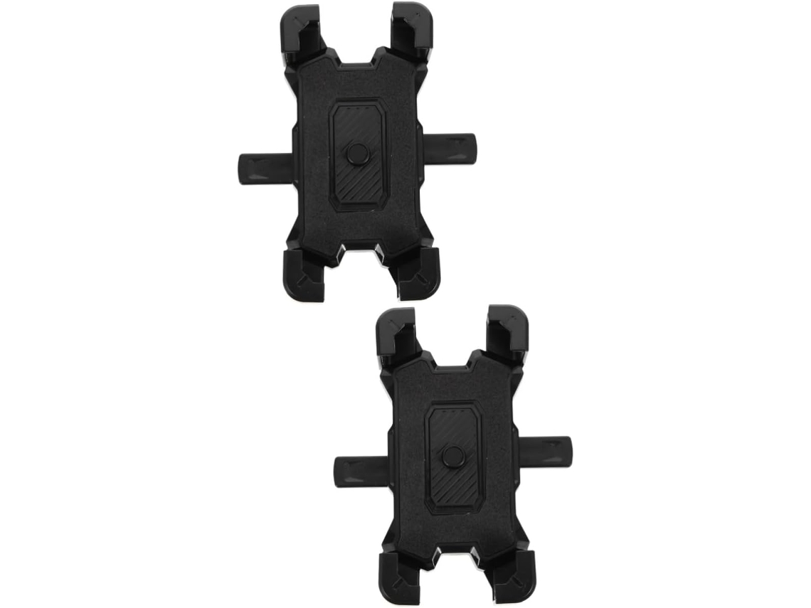 Juego De 2 Prácticos Soportes Giratorios Para Teléfono Para Bicicletas - Soporte Estable Para Teléfonos Móviles