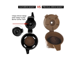 Filtro de café reutilizable compatible con Flexbrew 49979