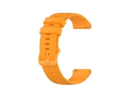 Correa de silicona amarilla para reloj Garmin Forerunner 55 Chennnls