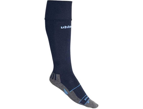 Calcetines para Hombre UHLSPORT Pro Player Azul para Fútbol (EU 37 - 40)
