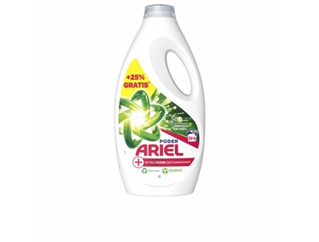 Detergente líquido ARIEL Poder Original Quitamanchas 30 lavados