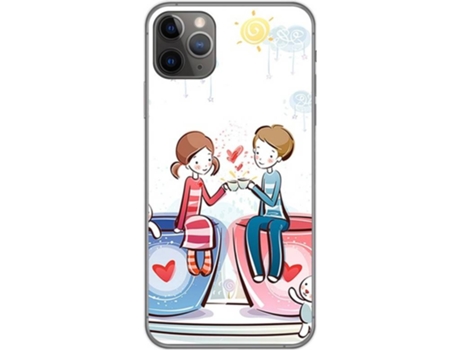 Carcasa iPhone 11 Pro Max (6.5) TUMUNDOSMARTPHONE Café Multicolor