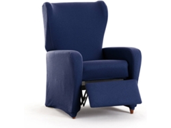 Funda de Sillón Relax EYSA Premium Bronx Tejido Multielástico (75 x 90 x 100 cm - Poliéster - Azul)
