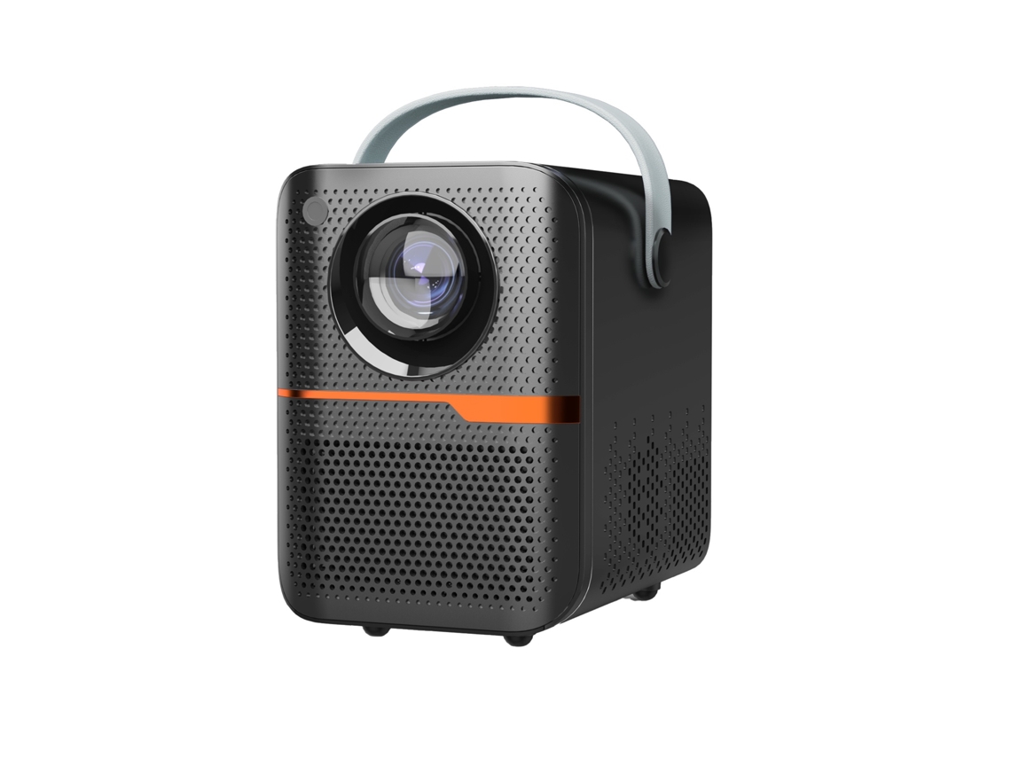 Miniproyector P10 4k Hd Compatible Con Pantallas De 150 Pulgadas, Altavoces Duales Integrados, Wifi, Android 10.0 (negro)