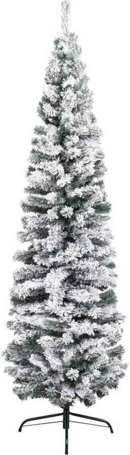 Árbol de Navidad VIDAXL con Nieve (Verde - 48x180 cm)