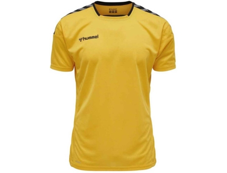 Camiseta de Hombre para Fútbol HUMMEL Authentic Poly Xxxl Amarillo (3XL)