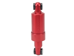 Amortiguador De Suspensión Trasera De 125 Mm Y 750 Lb De Aluminio Para Patinete Plegable Y Bicicleta Eléctrica - Rojo
