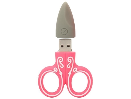 HURRISE Memoria USB Disco Flash USB Cartoon Red Scissors Fashion Designer Model Bulk 64GB Memoria Flash