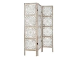 Paravent Etnik Atmosphera Efecto Madera Blanca Blanqueada 170 cm