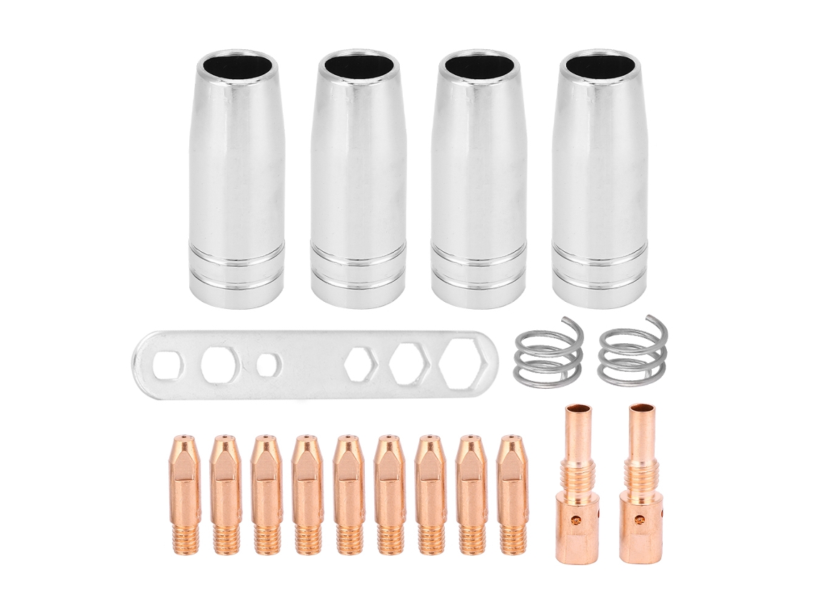 Kit De Puntas De Contacto Para Antorcha Mig/mag 25ak 0,8x28mm M6 19 Piezas