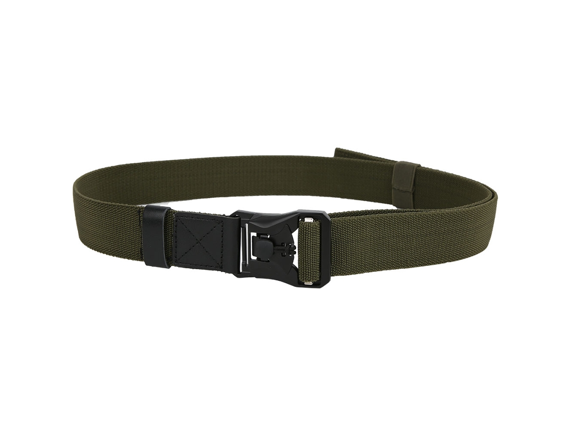 Cinturón Militar De Nailon Para Rescate Al Aire Libre Multiusos Con Hebilla Metálica Para Rápel Y Descenso.