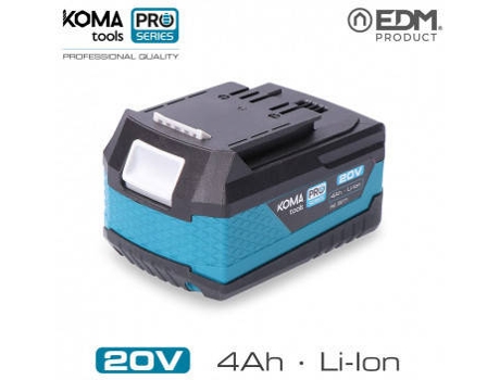 Batería Litio De 20V 4.0Ah KOMA TOOLS Batería Serie Edm