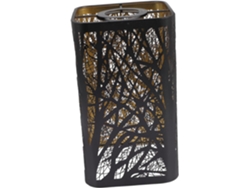 Fabricado En Metal Negro Con Motivos De Árboles, Protege Los Ojos Y Suaviza La Luz, Para Lámparas De Mesa Y