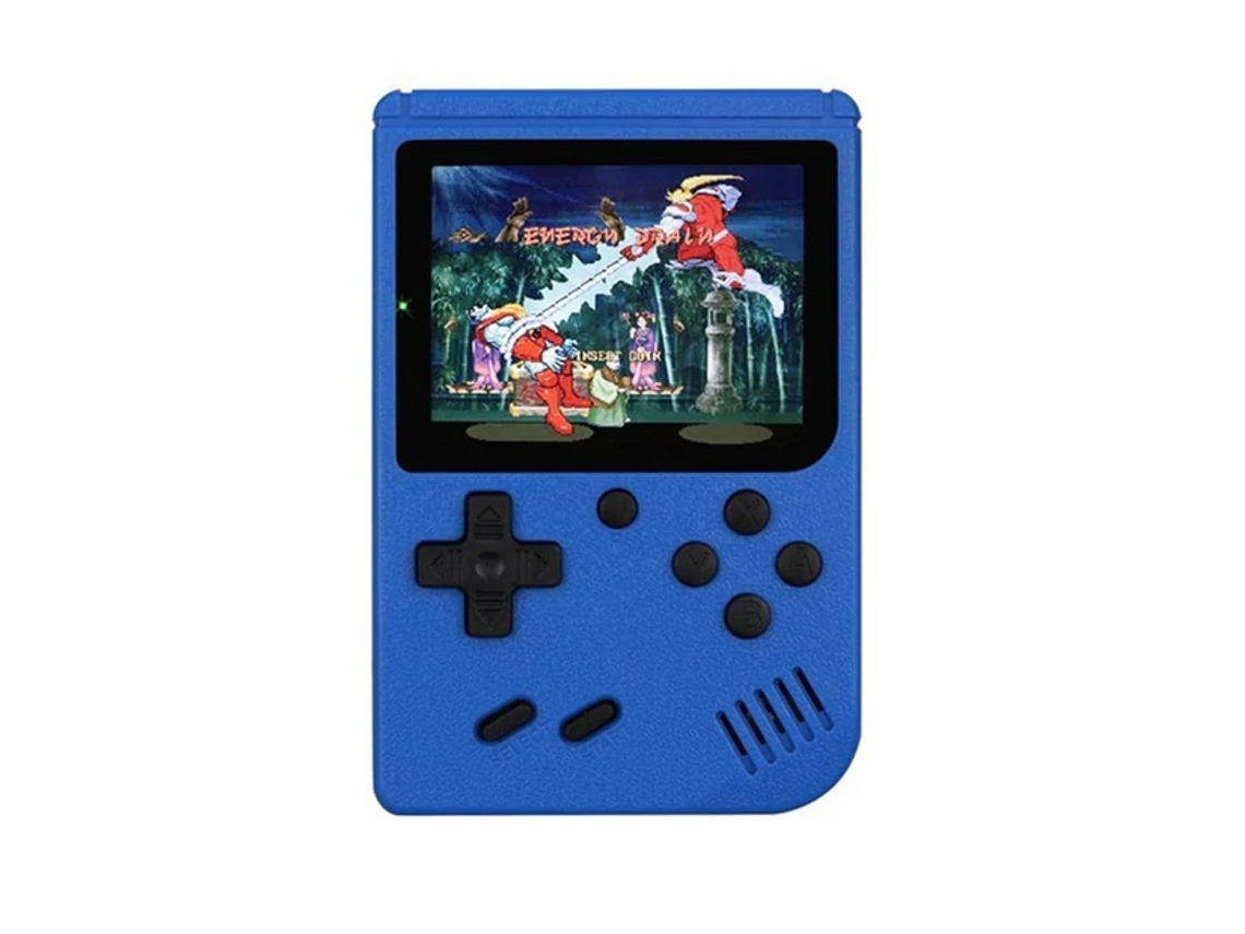 Consola de juegos portátil retro con 500 juegos - Azul*