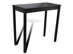 Maison Exclusive - Mesa De Bar Con 2 Sillas De Barra Negras