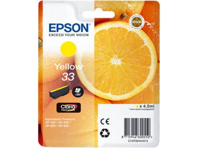 Cartucho de tinta EPSON C13T33444010
