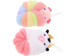 Juego De 2 Esponjas De Baño Estampadas Para Niños Y Niñas.