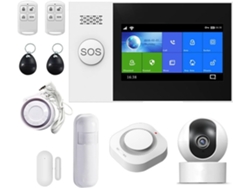 Systèmes Securité Domestique Système D'alarme De Tuya 4g, Control A Través De La Aplicación Smart Life
