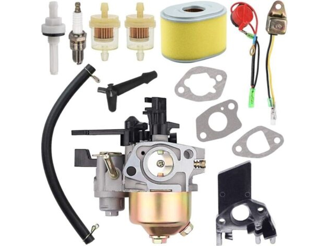 Gx160 Carburetor Kit For Honda Gx200 Gx168 Gx140 Gx120 5.5hp 6.5hp Engine Wp30x Water Pump High Pressure Cleaner Carb, With Mounting Gaskets