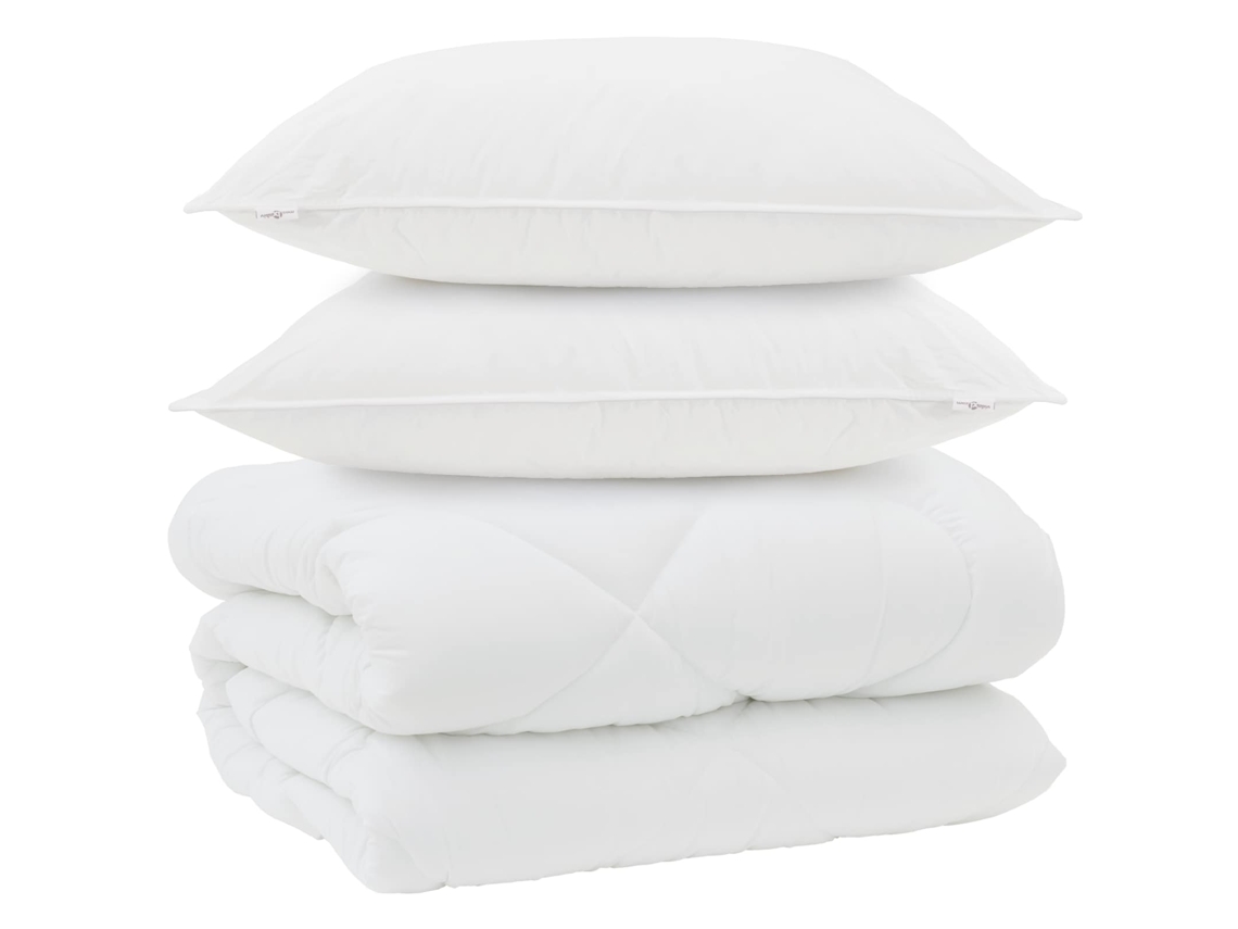 Edredón De Invierno Con Almohada 3 Uds | Duvet Microfibra