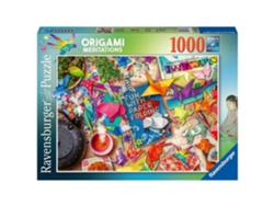 Puzzle RAVENSBURGUER Meditación Y Origami (Edad Mínima: ‍14 Años - 1000 Piezas)