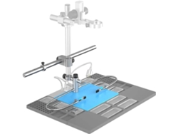 Soporte para microscopio digital, construcción de metal ABS, compatible con modelos Andonstar, además de soporte OEM.