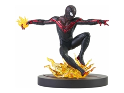 Galería de cómics de Marvel Spider-Man Ps5 Figura Miles Morales 18cm B.active