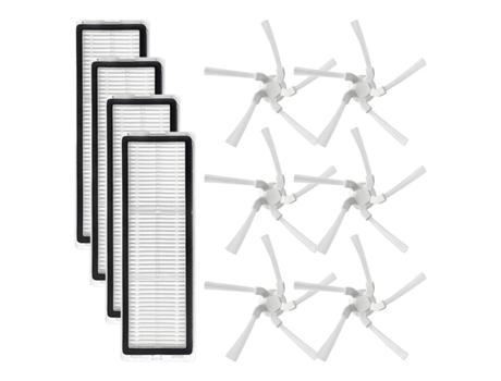 Kit de peças para xiaomi dreame w10 / w10 pro escova lateral com filtro hepa