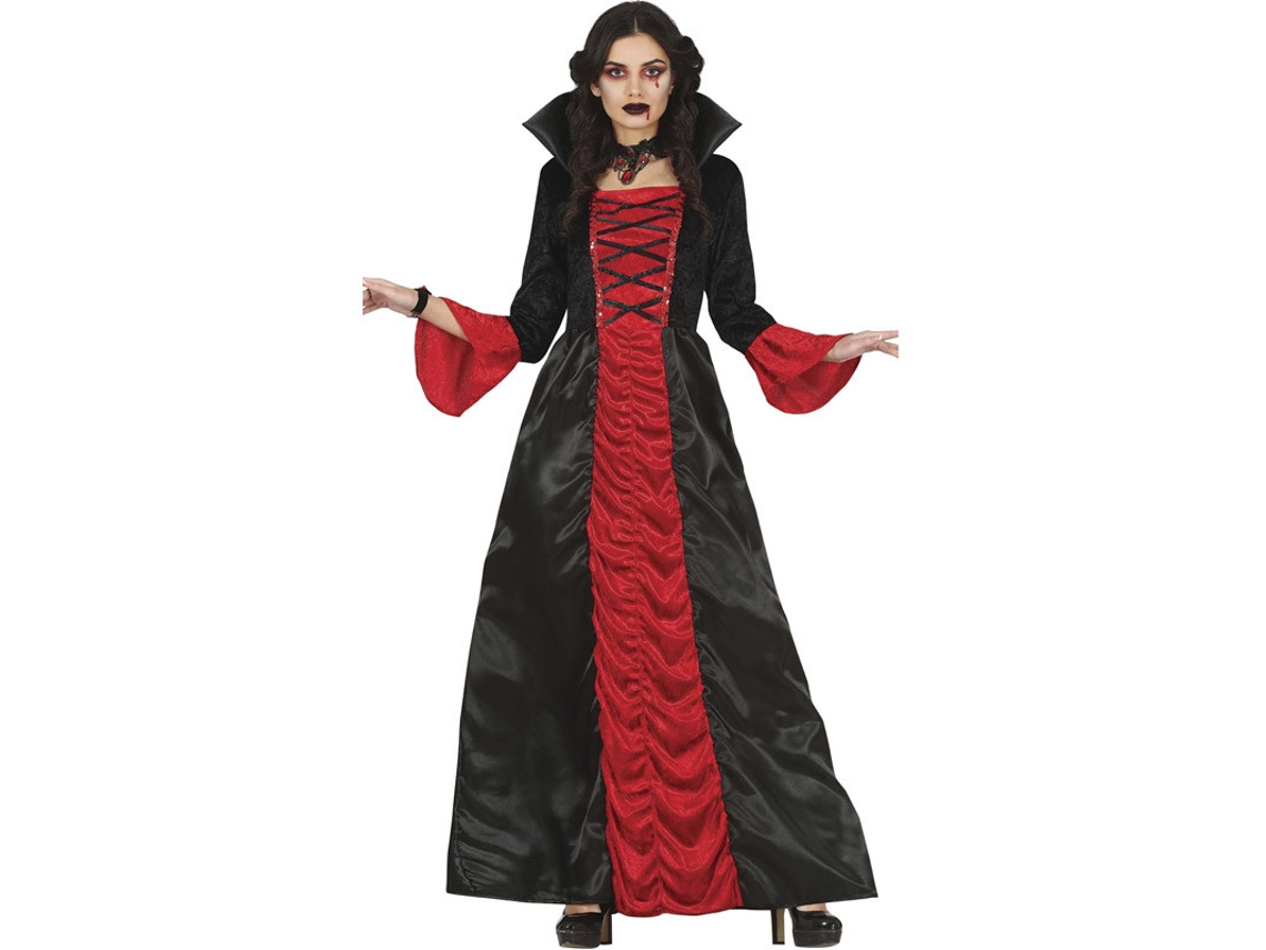 Disfraz de Mujer GUIRCA Vampira Clásica Roja (S = 36/38)
