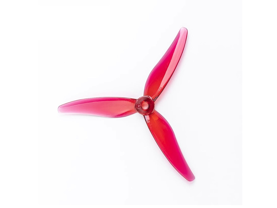 Purple2pairs / 6pairs Ruiyi R5146 5.1 Inch 5146 3-blade Pc Propeller 5mm Hole For Rc Fpv Racing Drones