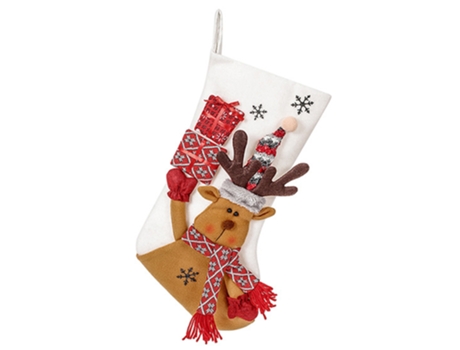 Calcetín de Navidad para niñas, niños, árbol de Navidad, decoración de fiesta, estilo 2