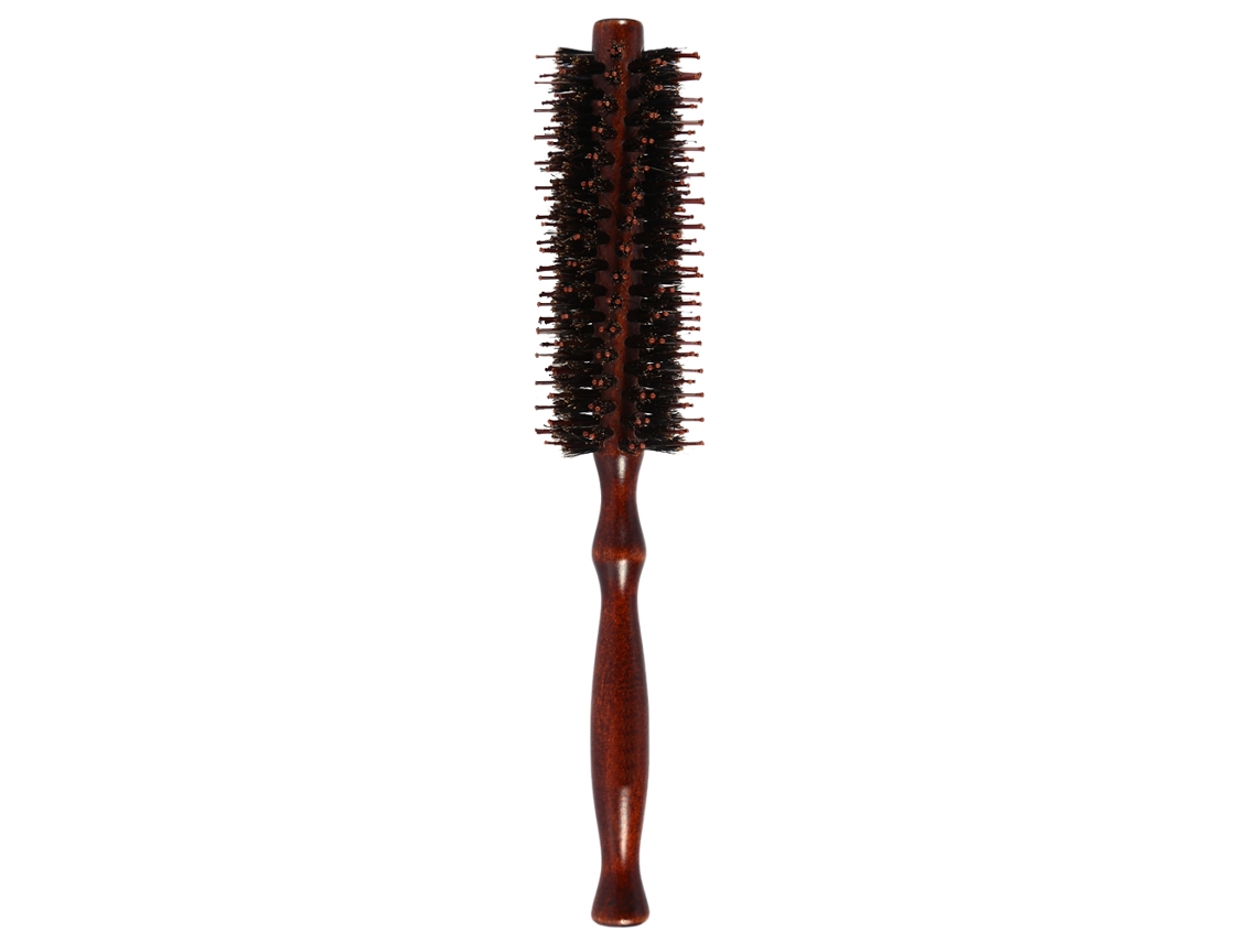 Peine Antiestático Para Cabello Rizado Con Mango De Madera, Herramienta De Peluquería Casera.