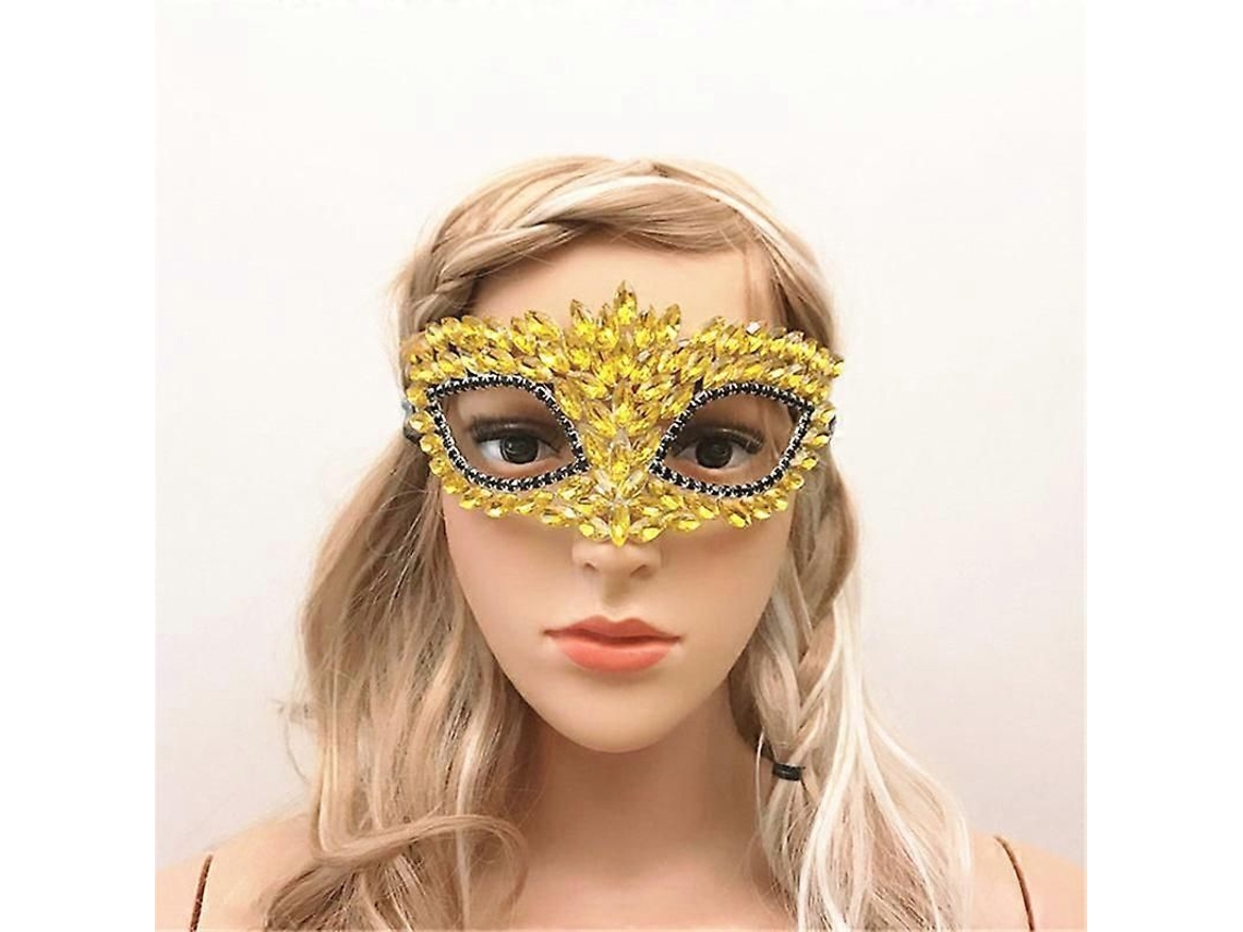 Máscara De Diamantes De Imitación Para Mujer, Máscaras Para Fiestas Y Graduaciones, Accesorios Para Fiestas, Joyería Facial De Mariposa