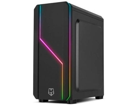 Desktop Gaming INFOCOMPUTER EISIO PC AMD (AMD Ryzen 5 - NVIDIA GeForce GTX 1050 - RAM: 16 GB - 1 TB HDD + 480 SSD)