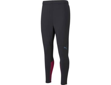Pantalones para Hombre PUMA Manchester City 2021-22 Negro para Fútbol (S)