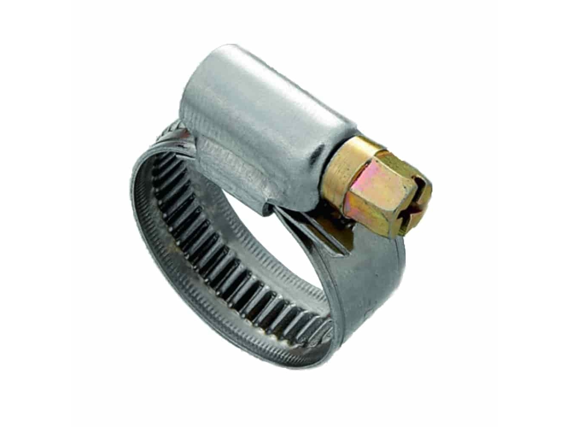 Abrazadera de acero inoxidable para mangueras Boni Shop, 80-100 mm W2. Fijación segura y montaje sencillo.