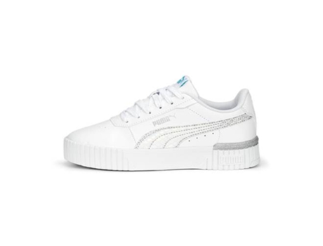 Zapatillas PUMA Carina 20 Mermaid Jr Mujer (37,5 - Blanco)