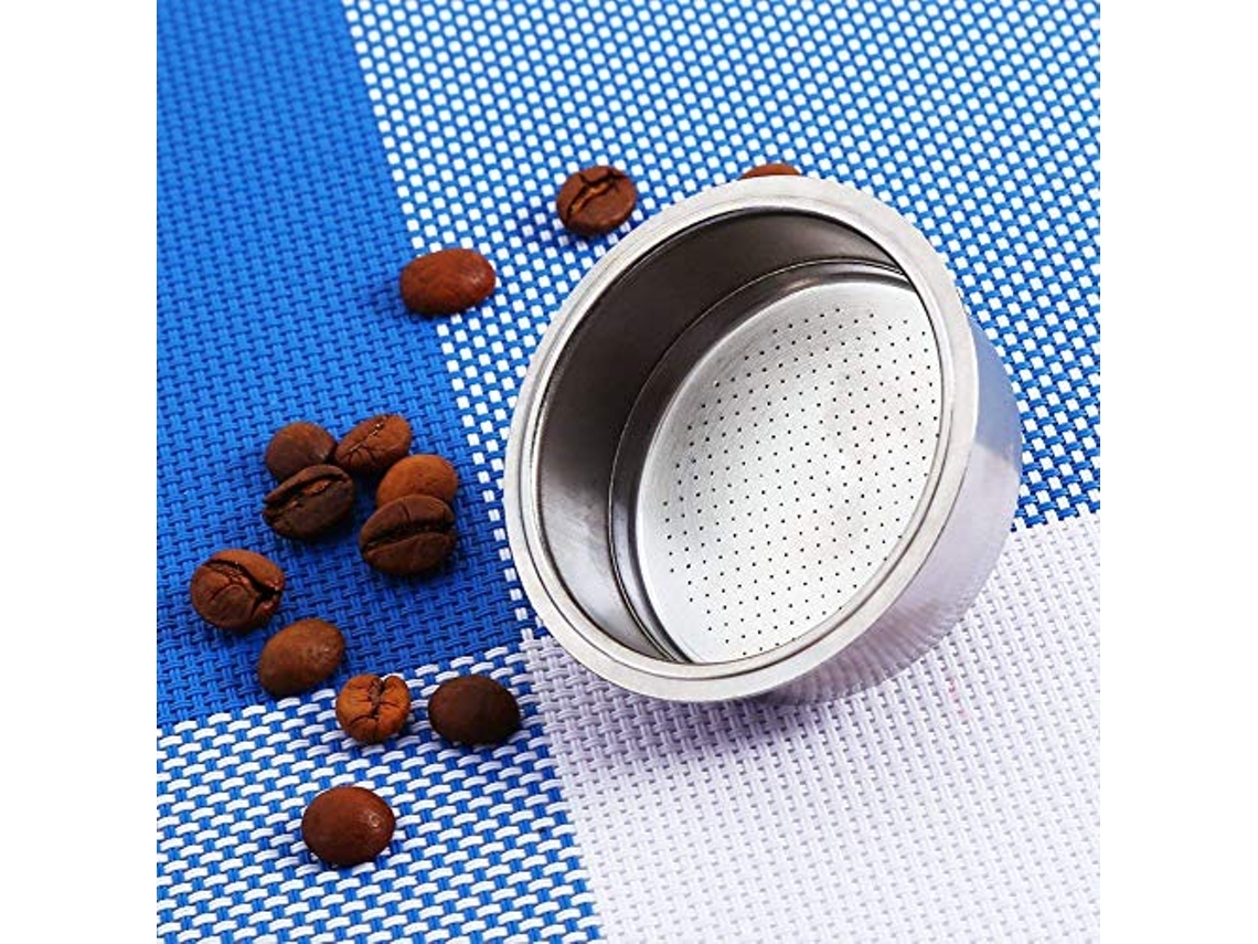 Taza de café compacta, recargable y portátil de 51 mm con filtro para uso doméstico, viajes e invierno. Silenciosa y ergonómica - STELASPLEN