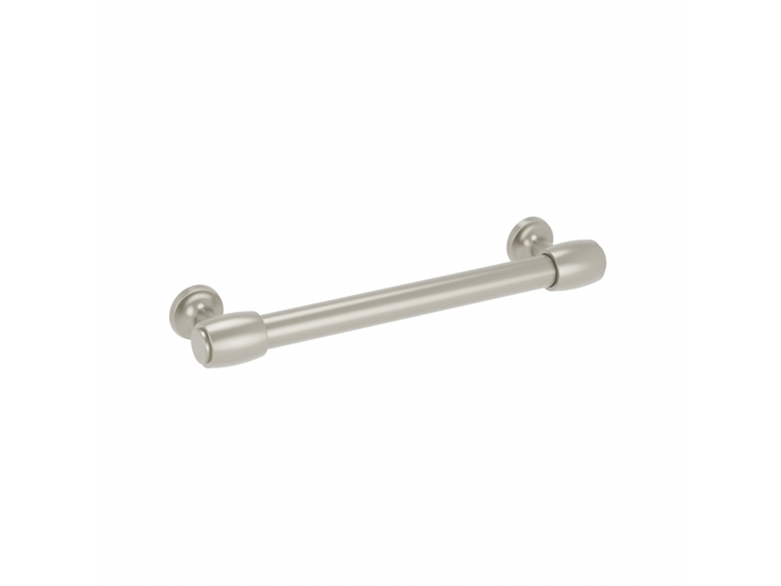 Juego de 6 tiradores de Zamac con centro de 160 mm, niquelados. HARDWAREXCHANGE