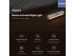 Luz Noturna Aqara Led Com Sensor Inteligente De Corpo Humano, Design Magnético, 2 Níveis De Brilho Ajustáveis Para Casa Inteligente